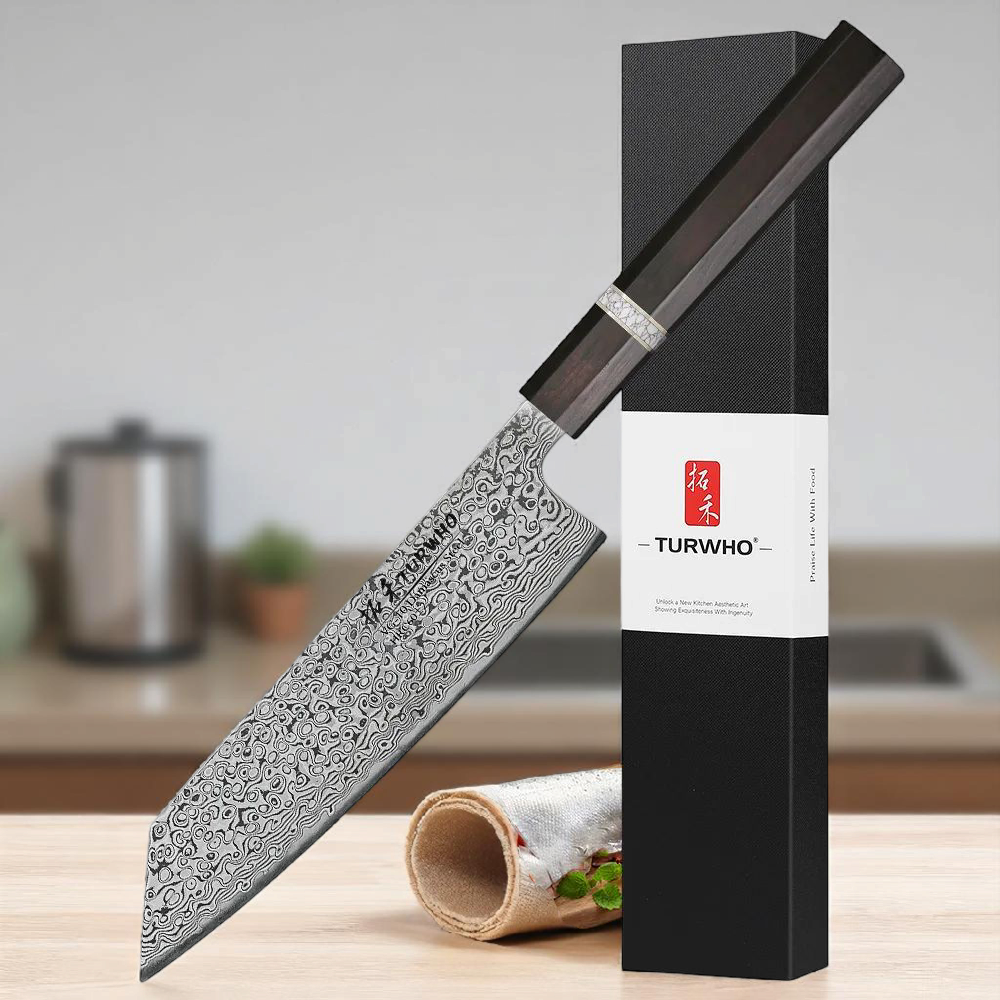 TURWHO 7 Inch Kiritsuke Knife