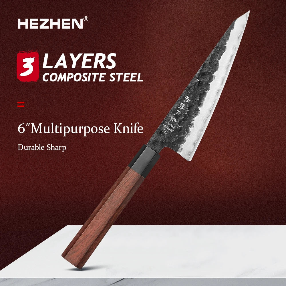 HEZHEN 1PC-4PC Kitchen Knife Set