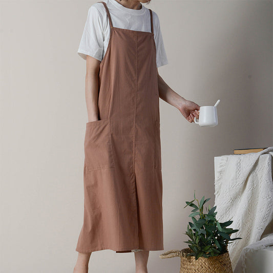 Kitchen Nordic Style Coverall Apron