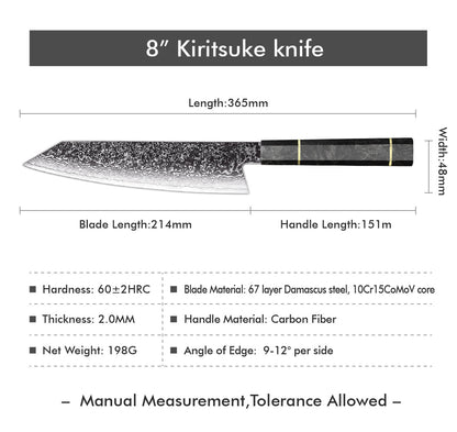 ChefSwords 8inch Kiritsuke Knife