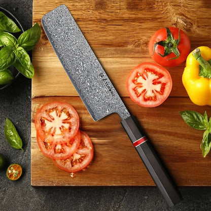 TURWHO 6.5" Japanese Nakiri Knife