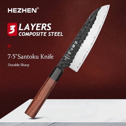 HEZHEN 1PC-4PC Kitchen Knife Set
