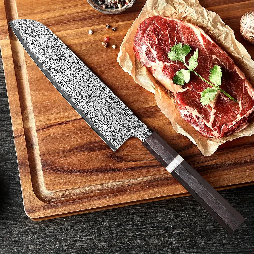 TURWHO 7-inch Santoku Knife