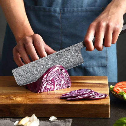 TURWHO 6.5" Japanese Nakiri Knife