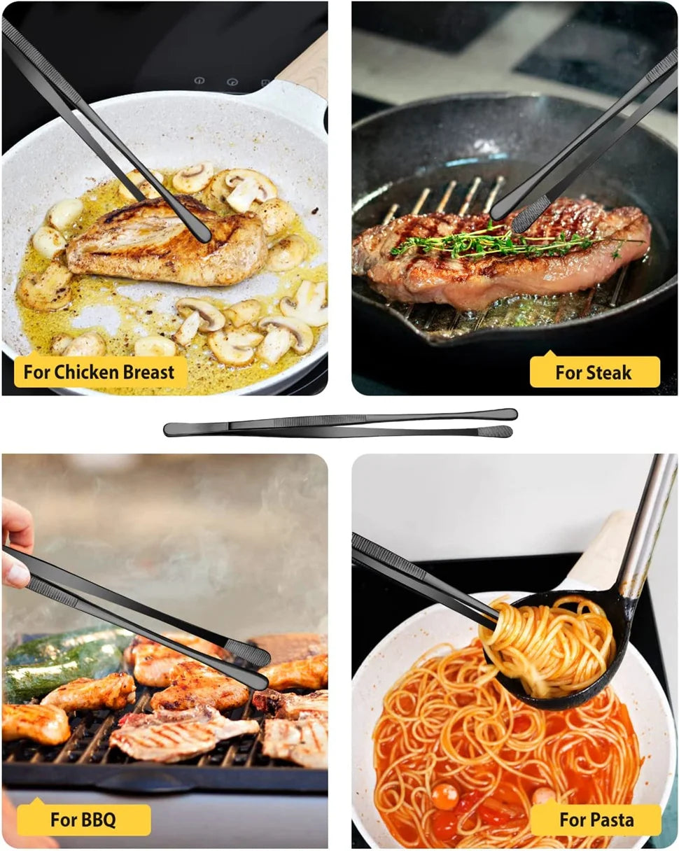12inch Stainless Steel  Kitchen Tweezers