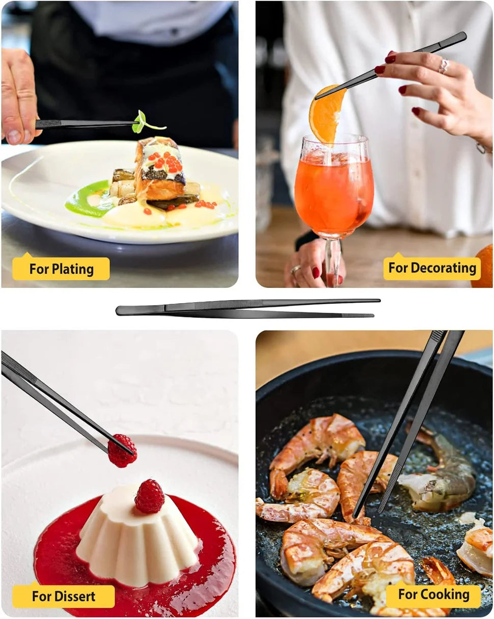 12inch Stainless Steel  Kitchen Tweezers