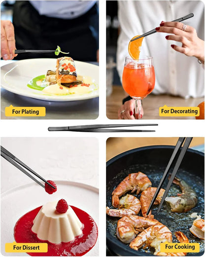 12inch Stainless Steel  Kitchen Tweezers