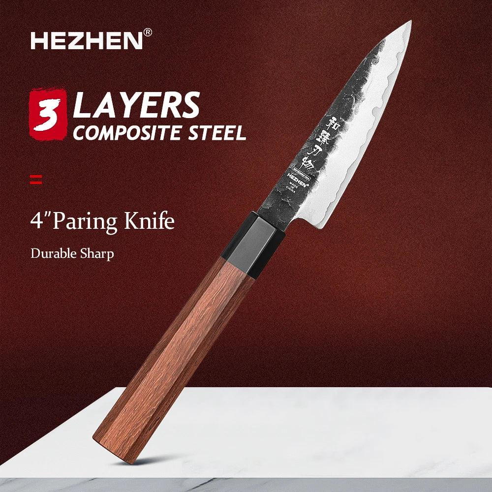HEZHEN 1PC-4PC Kitchen Knife Set