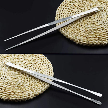 12inch Stainless Steel  Kitchen Tweezers