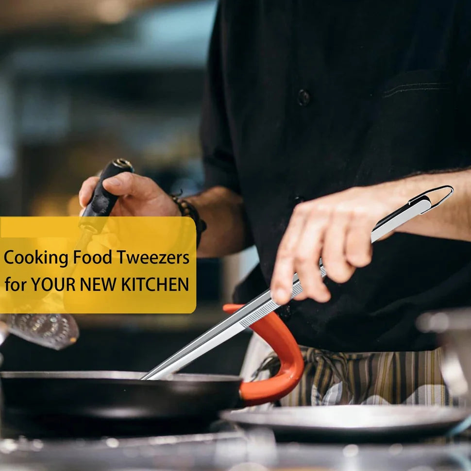 12inch Stainless Steel  Kitchen Tweezers