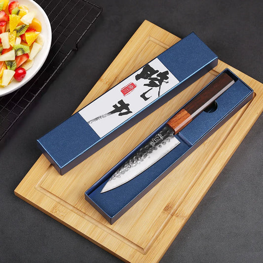 Chefswords 5.5-inch Kitchen Utility Knife 3 Layer Composite Steel