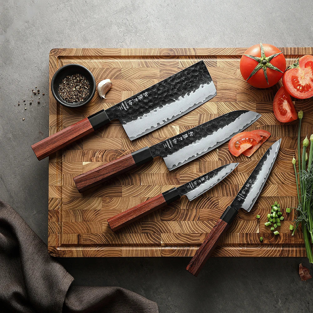 HEZHEN 1PC-4PC Kitchen Knife Set