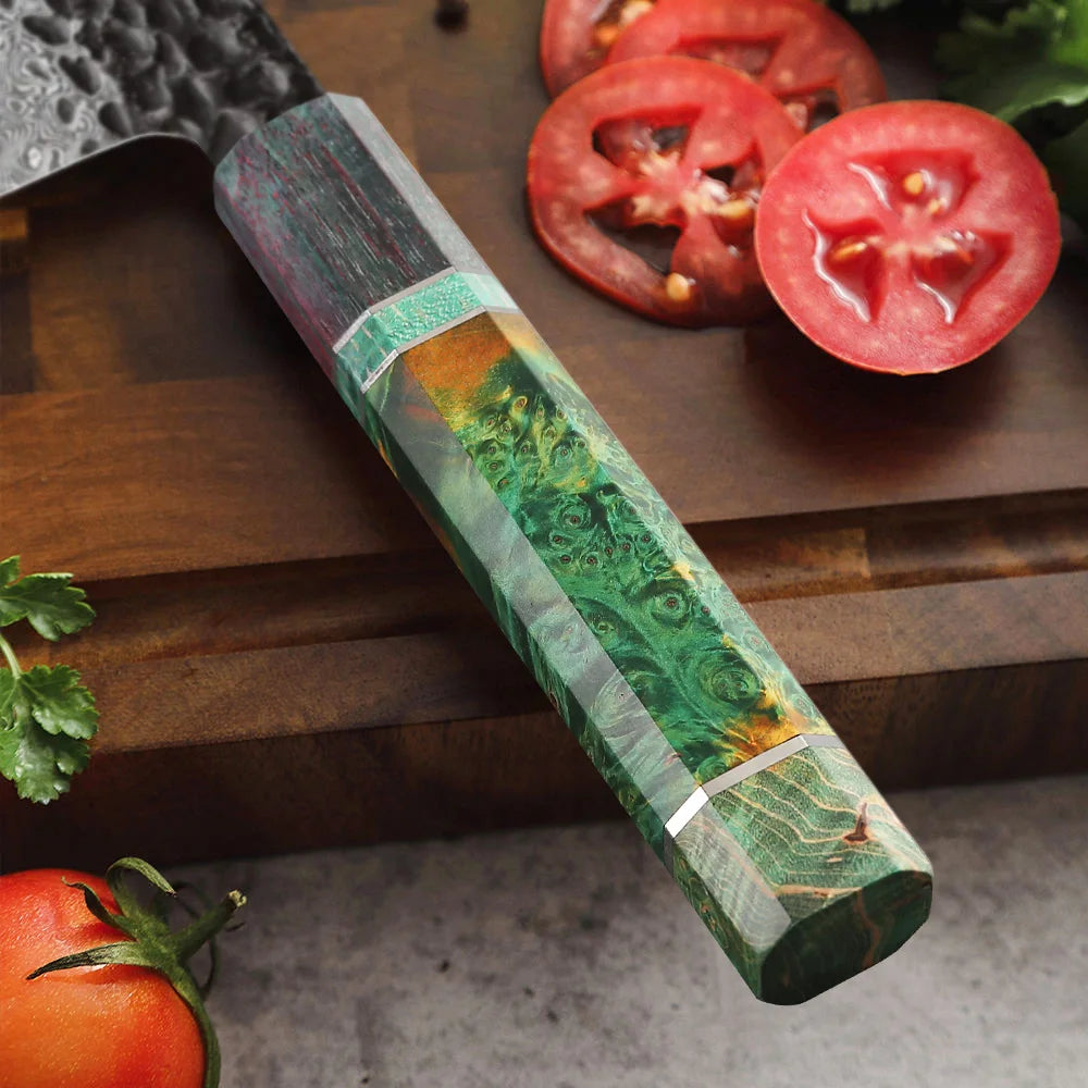 Chefswords 7-inch Hand Forged Santoku Knife