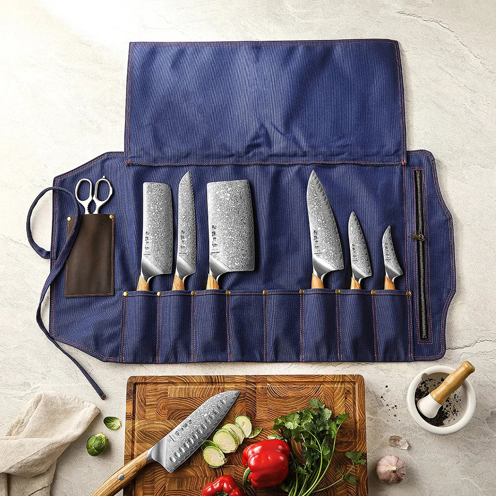 Chefswords Portable Rolling Knife Bag