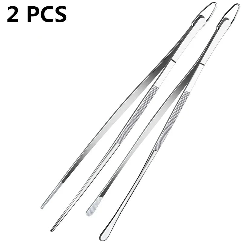 12inch Stainless Steel  Kitchen Tweezers