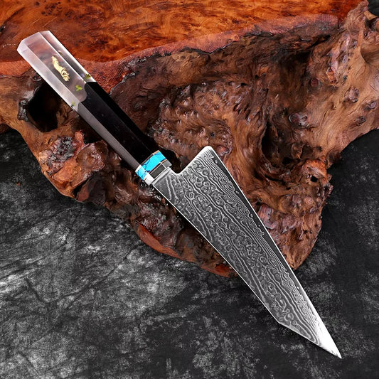 Chefswords Damascus 5 Inch Utility Knife Japanese Damascus Steel